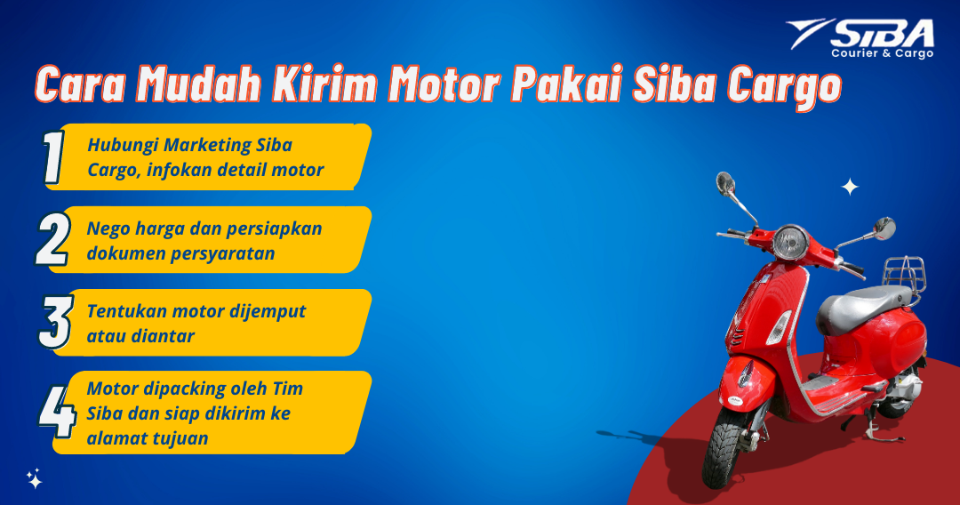 Cara Mudah Kirim Motor