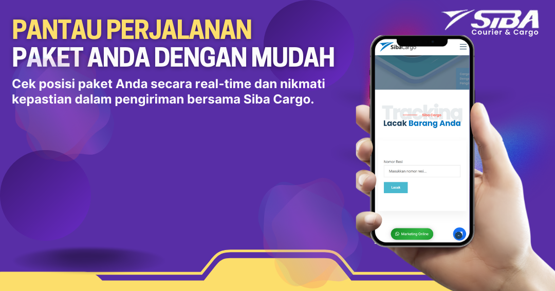 cek posisi paket
