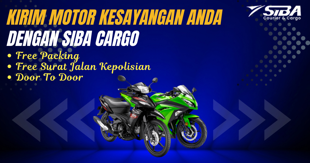 kirim motor kesayangan