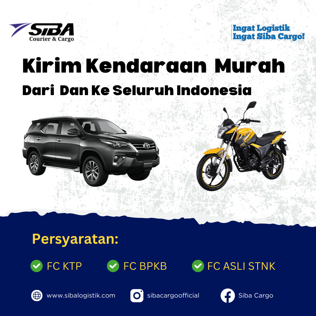 Kirim Kendaraan Murah Ke Seluruh Indonesia