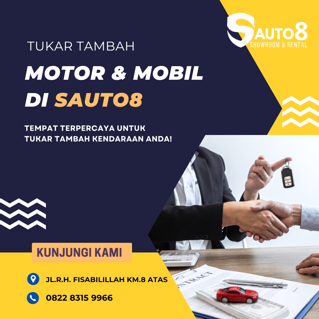 Tukar Tambah Motor & Mobil di SAuto8