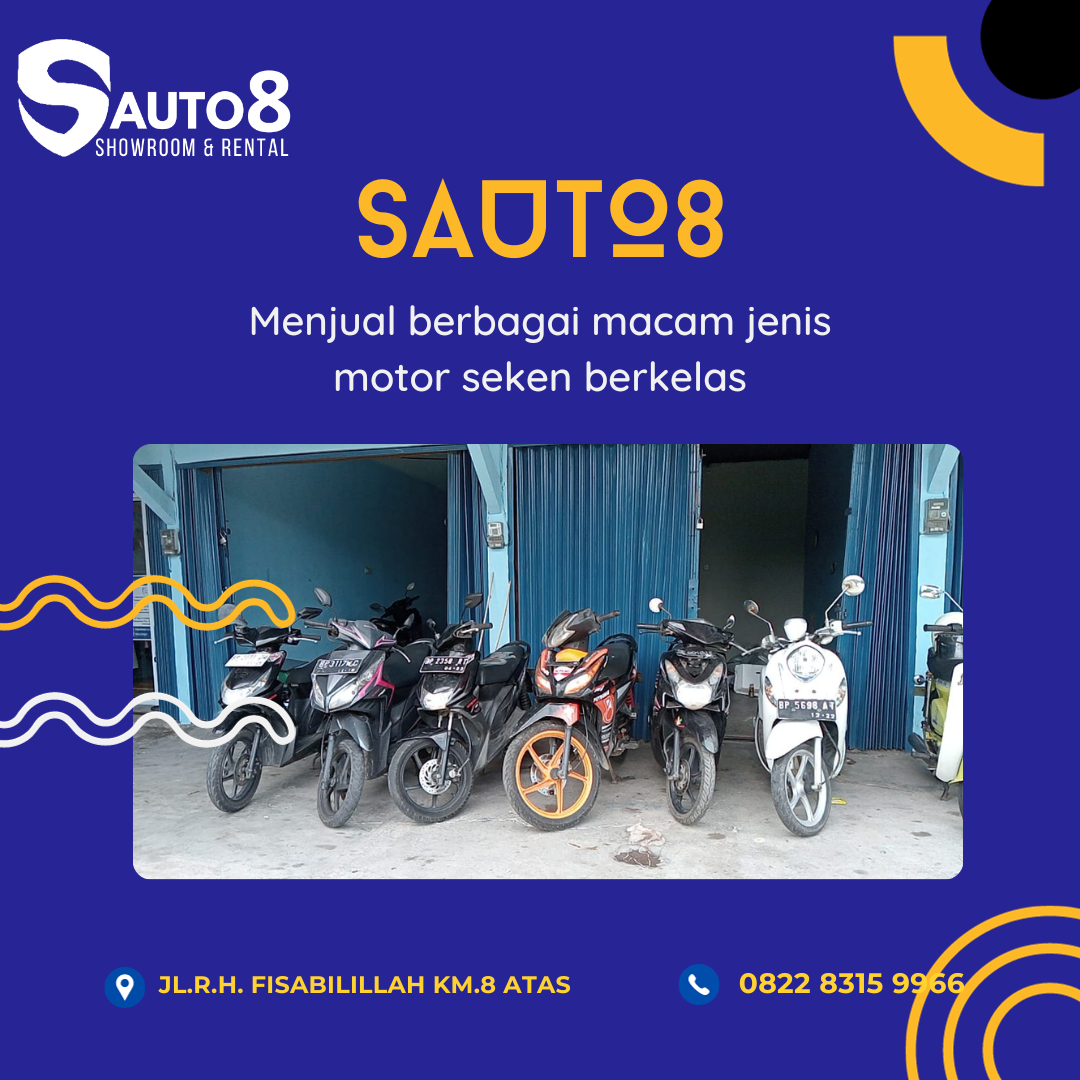 sauto8 jual berbagai jenis motor seken