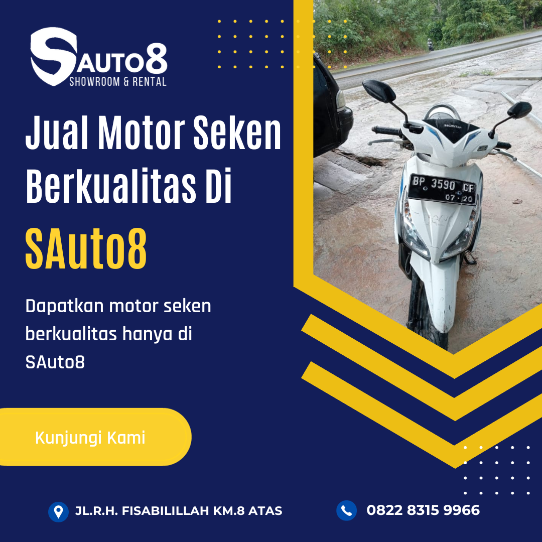 SAuto8 Menjual Motor Seken Berkualitas