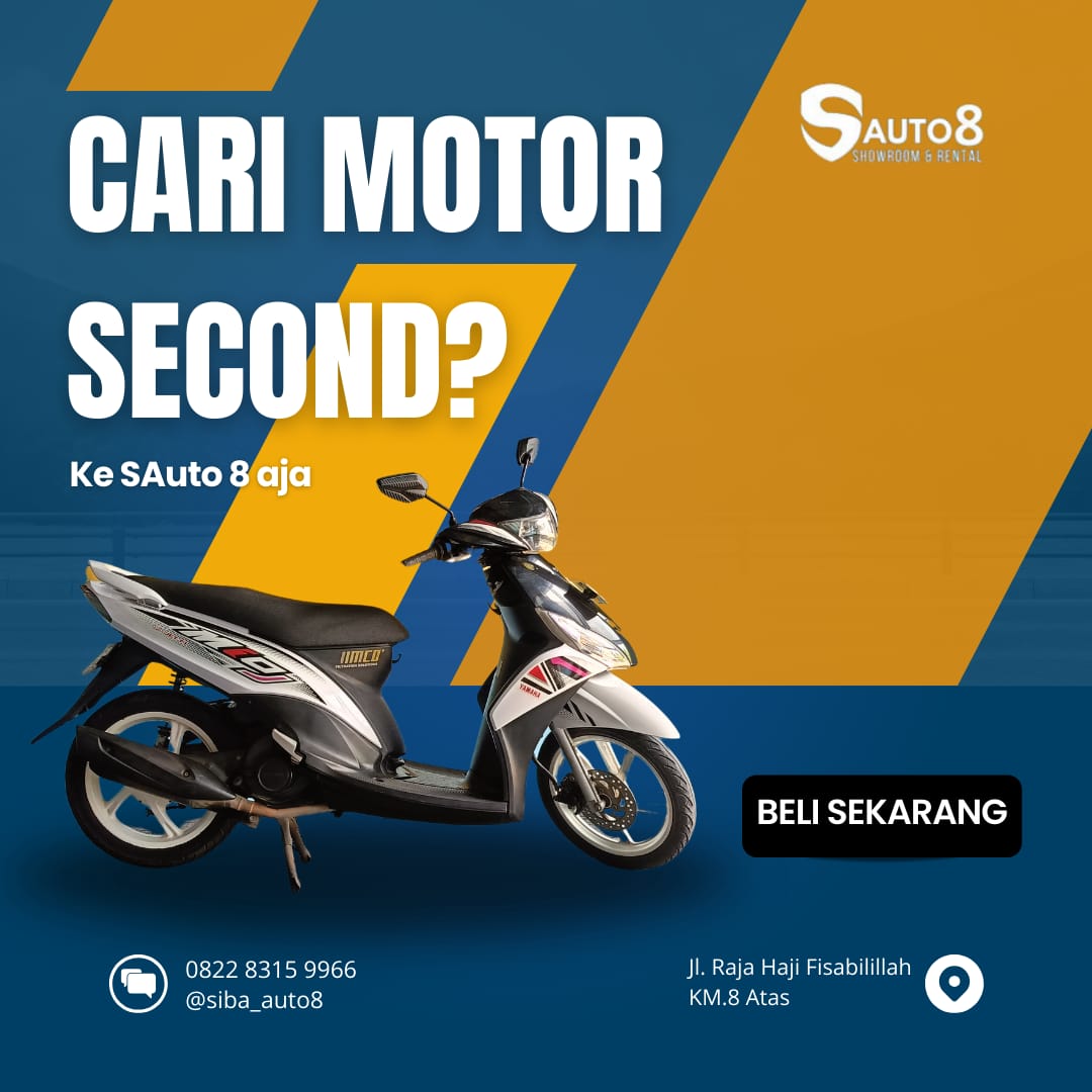 Jual Motor Second SAuto8