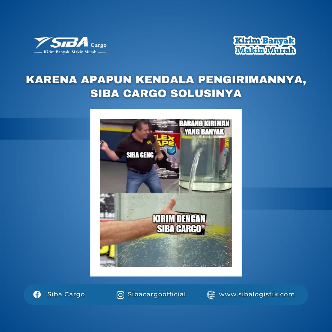 apapun kirimannya sibacargo solusinya