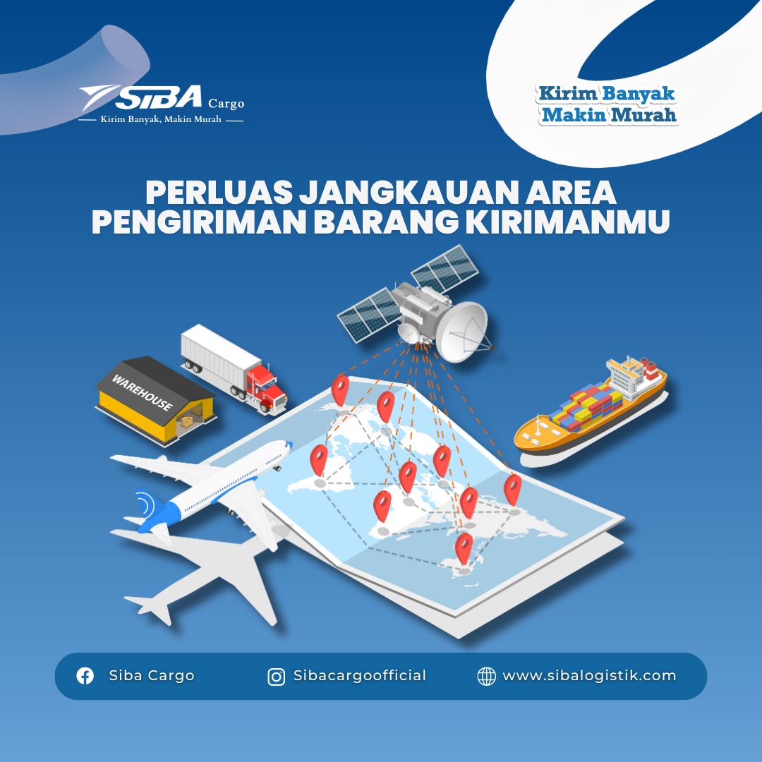 Jangkauan Kiriman Luas dengan Sibacargo