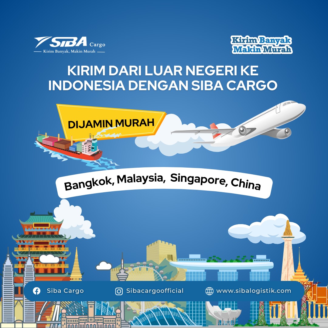 Kirim dari luar negeri dengan sibacargo