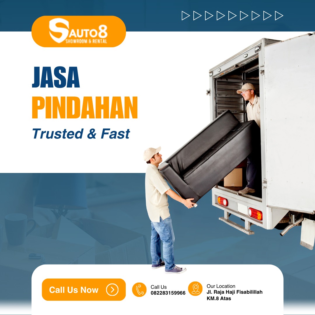 Jasa Pindahan Terpercaya dengan SAuto8