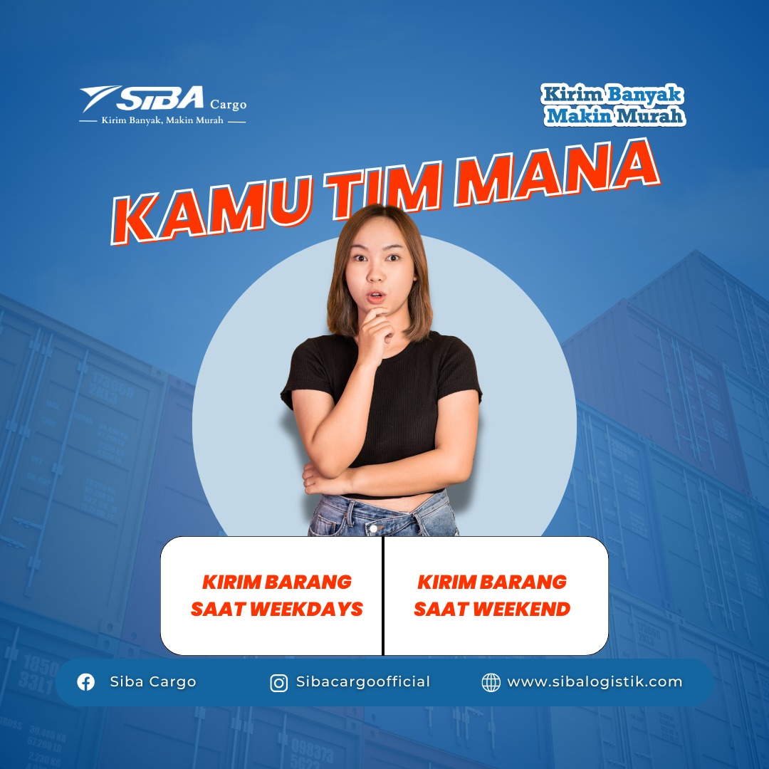 Kirim Barang Setiap Saat di Siba Cargo