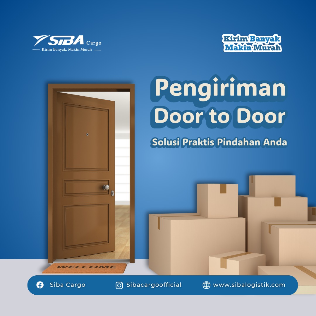 Pengiriman Praktis denggan Door to Door
