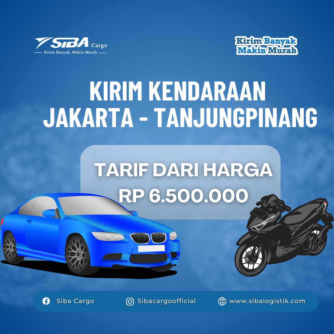 Kirim Kendaraan Murah Jakarta Tanjungpinang