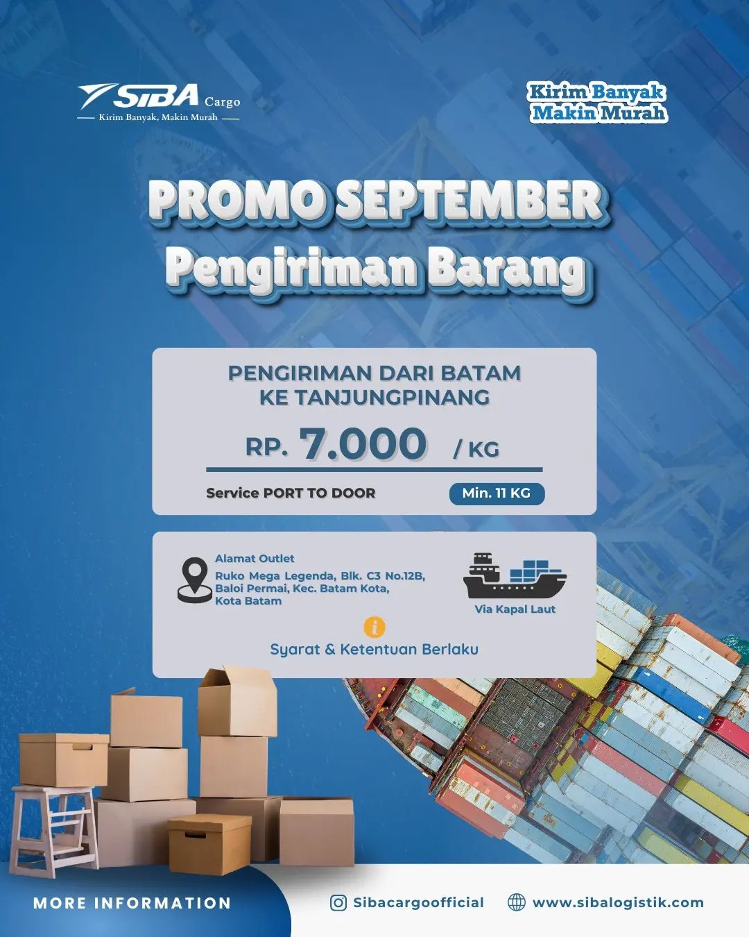 Kirim Murah Batam ke Tanjungpinang