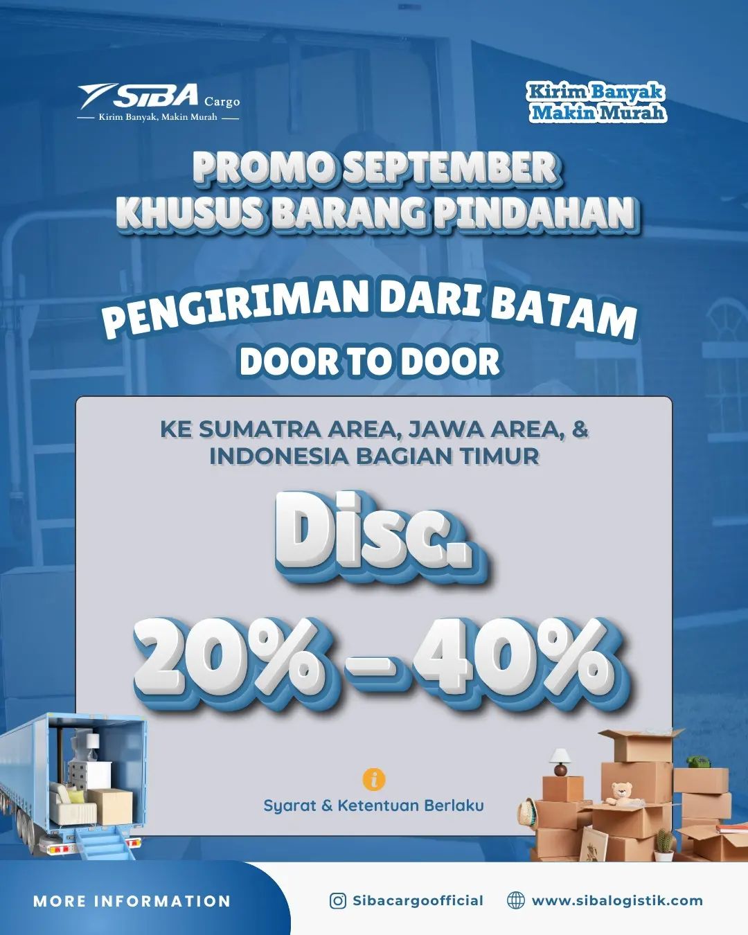 Tarif Promo Kirim Barang Pindahan Dari Batam