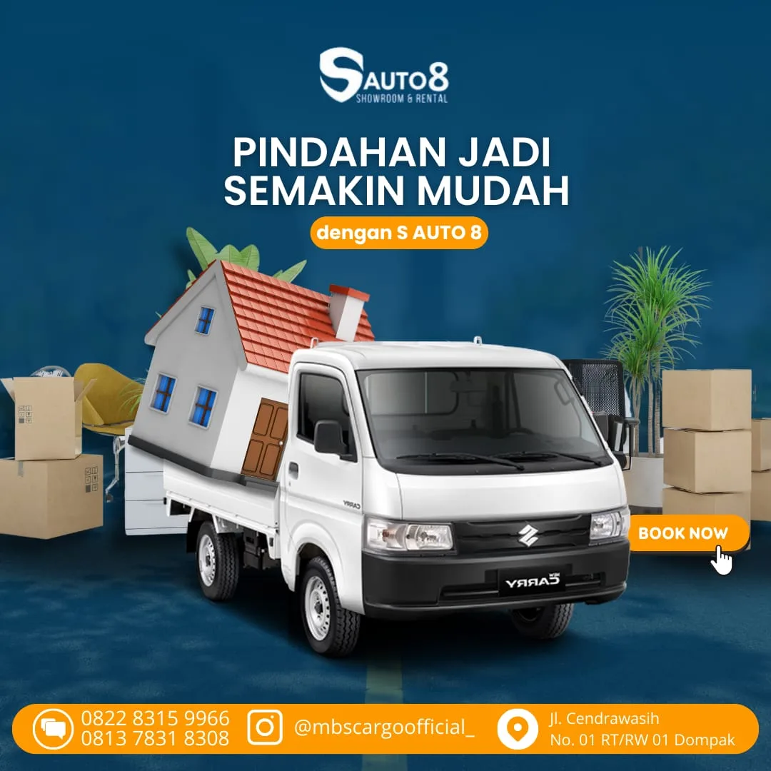 Pindahan Mudah serta Murah dengan Sauto8