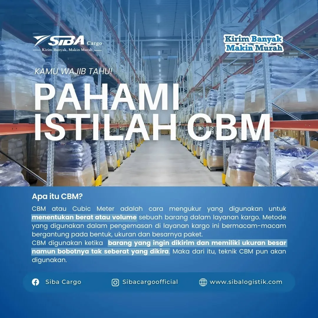 Pahami Istilah CBM dan Metode Penimbangan Barang