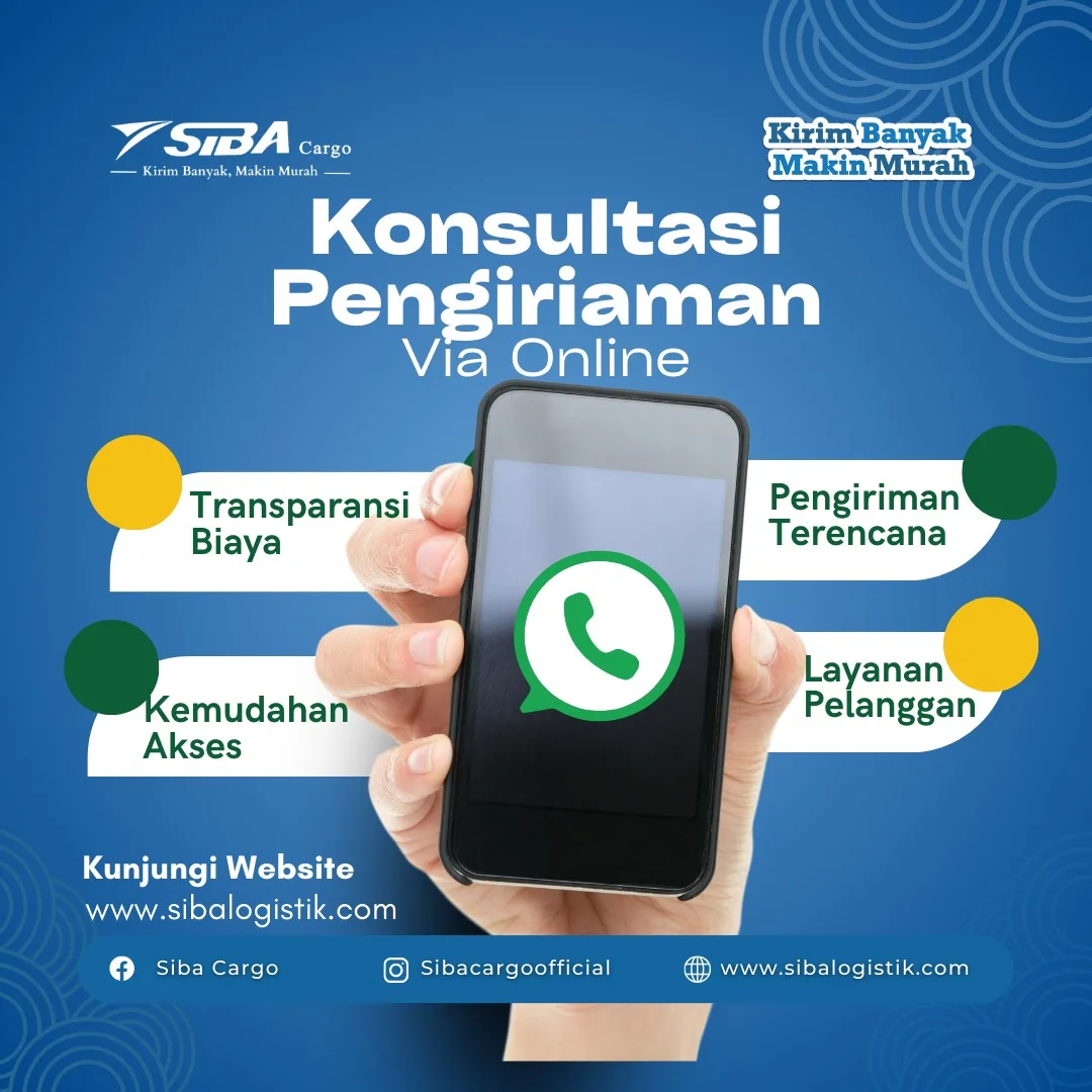 Konsultasi Pengiriman mudah dengan Sibacargo