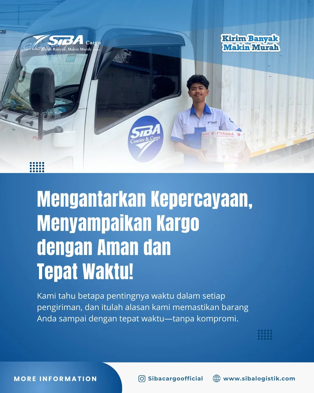Pengiriman Sibacargo Amanah dan Terpercaya