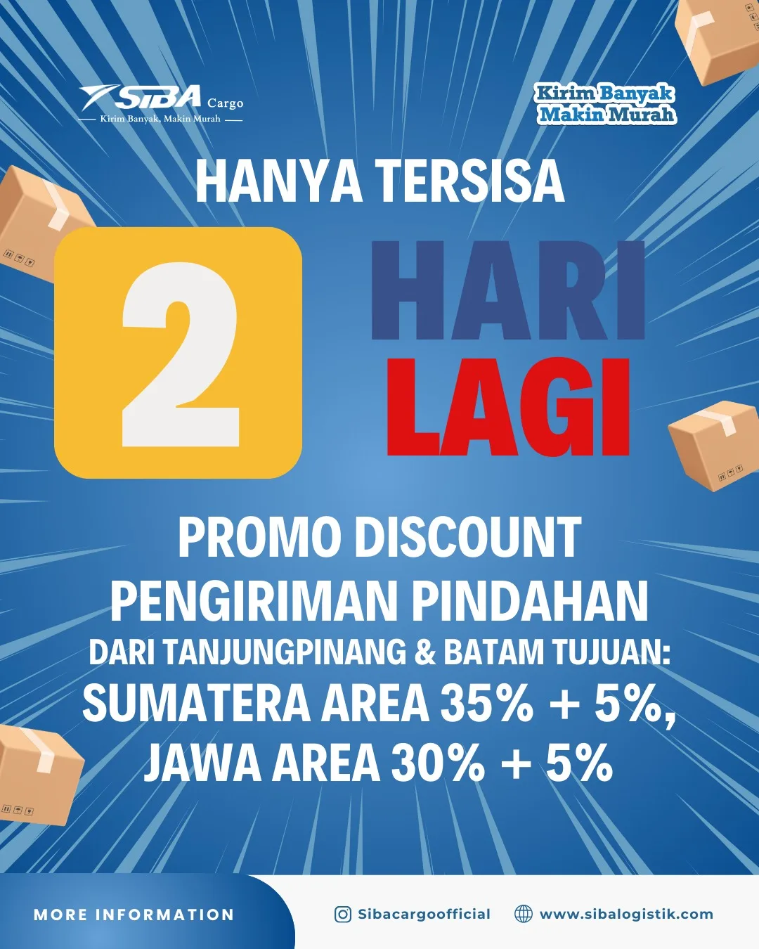 Promo Discount Pengiriman Logistik