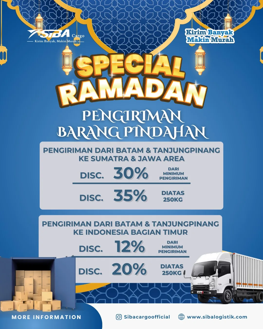 Diskon Ramadan Pengiriman Barang Pindahan