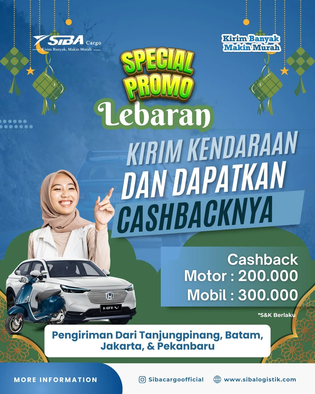 Promo Lebaran Kirim Kendaraan