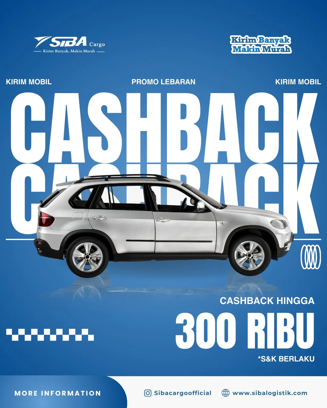 Cashback Pengiriman Mobil
