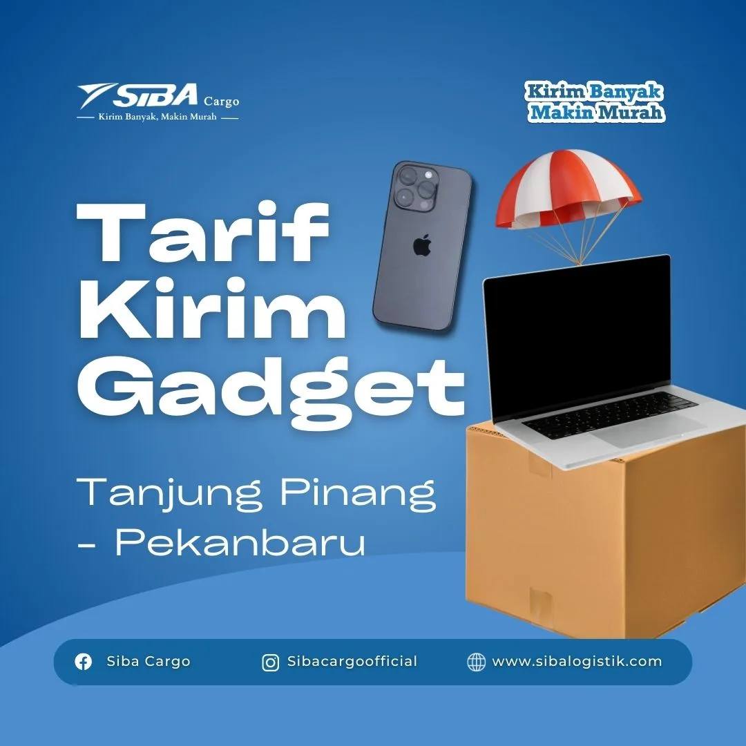 Tarif Kirim Gadget HP Laptop Tanjung Pinang ke Pekanbaru