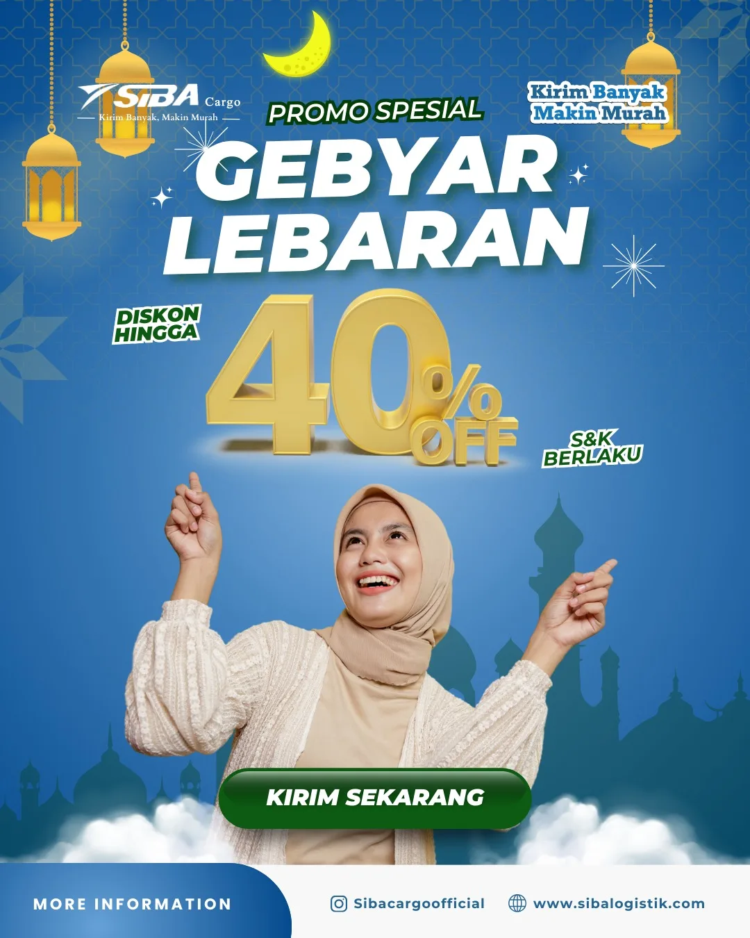 Promo Lebaran Diskon 40%