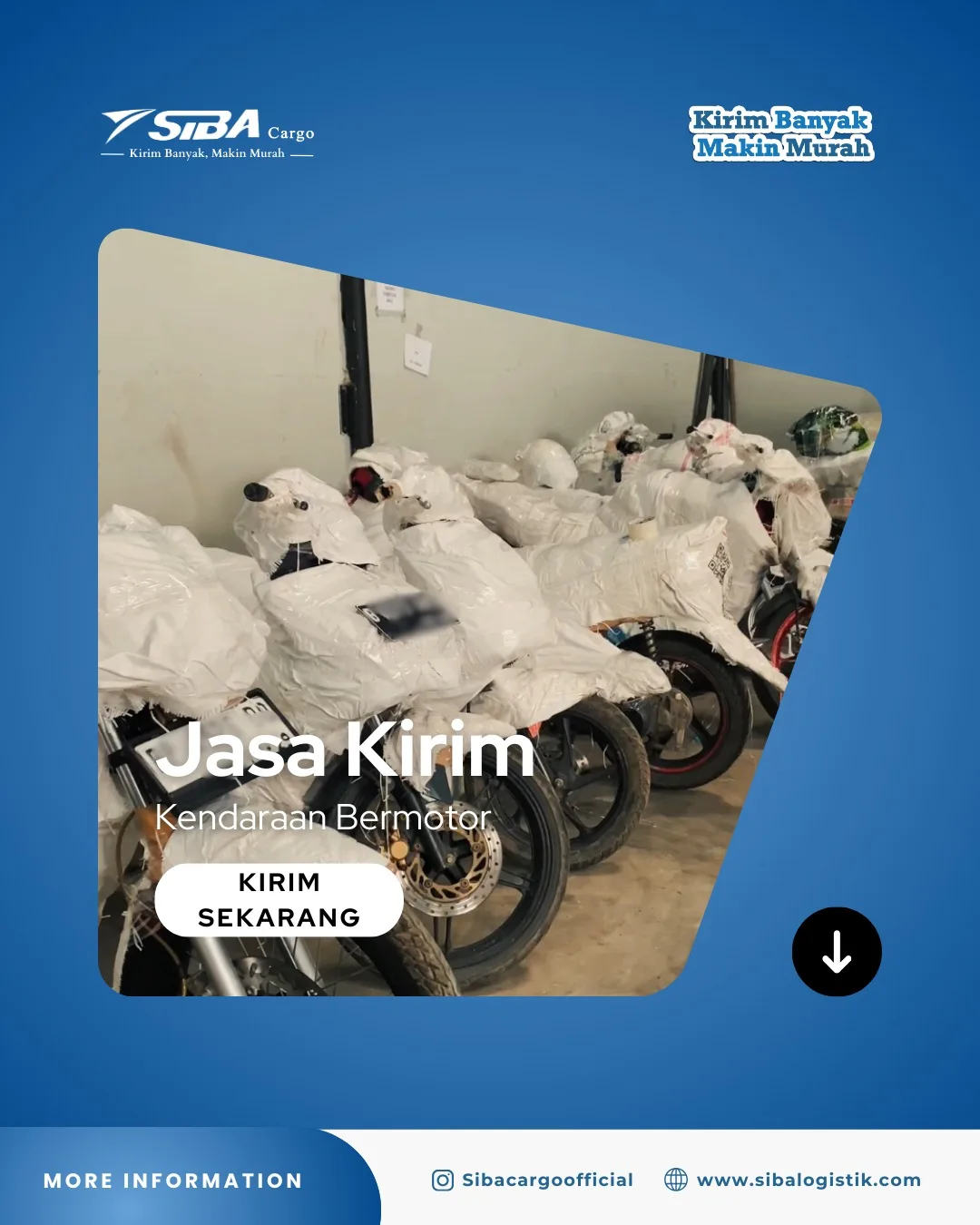 Jasa Kirim Kendaraan Bermotor di Tanjungpinang