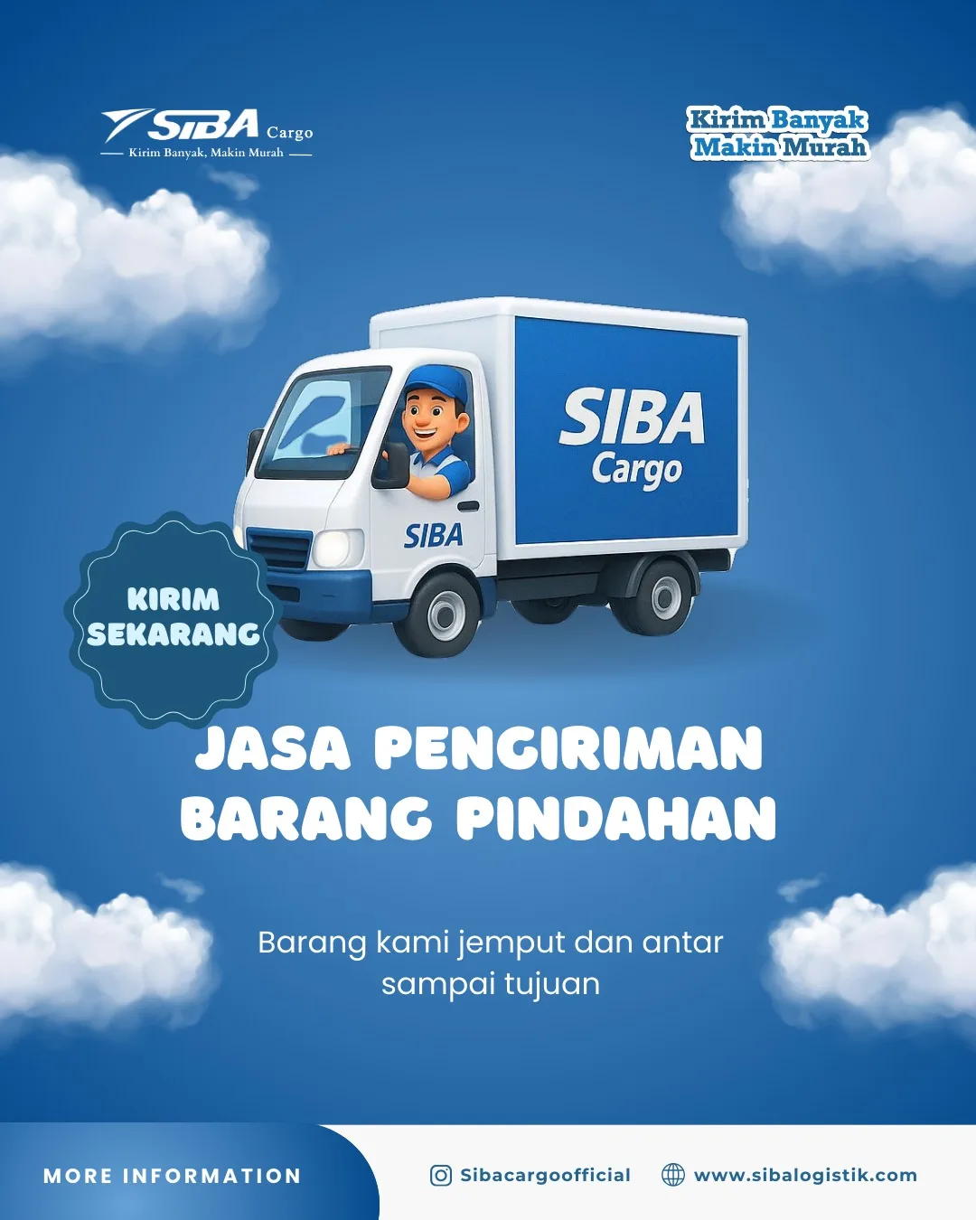 Pindahan Barang Mudah & Murah Bersama SIBA Cargo