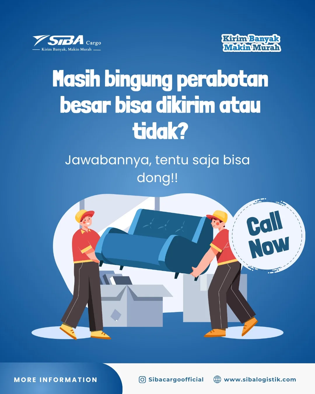 Kirim Perabotan Besar? SIBA Cargo Punya Solusinya!