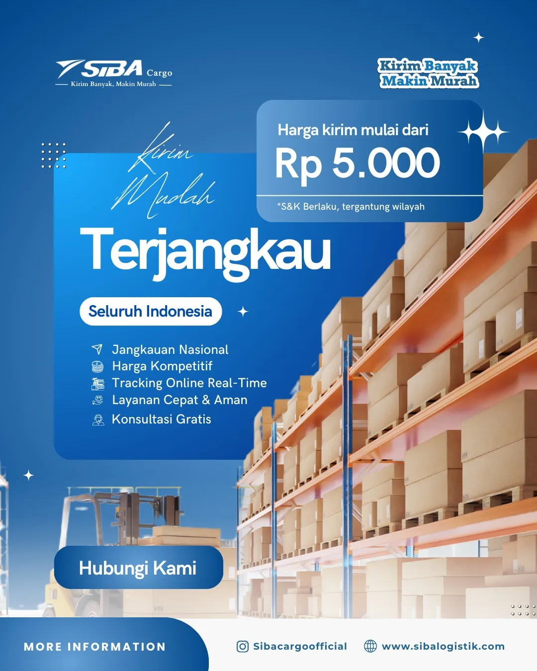 Kirim Mudah dan Terjangkau ke Seluruh Indonesia