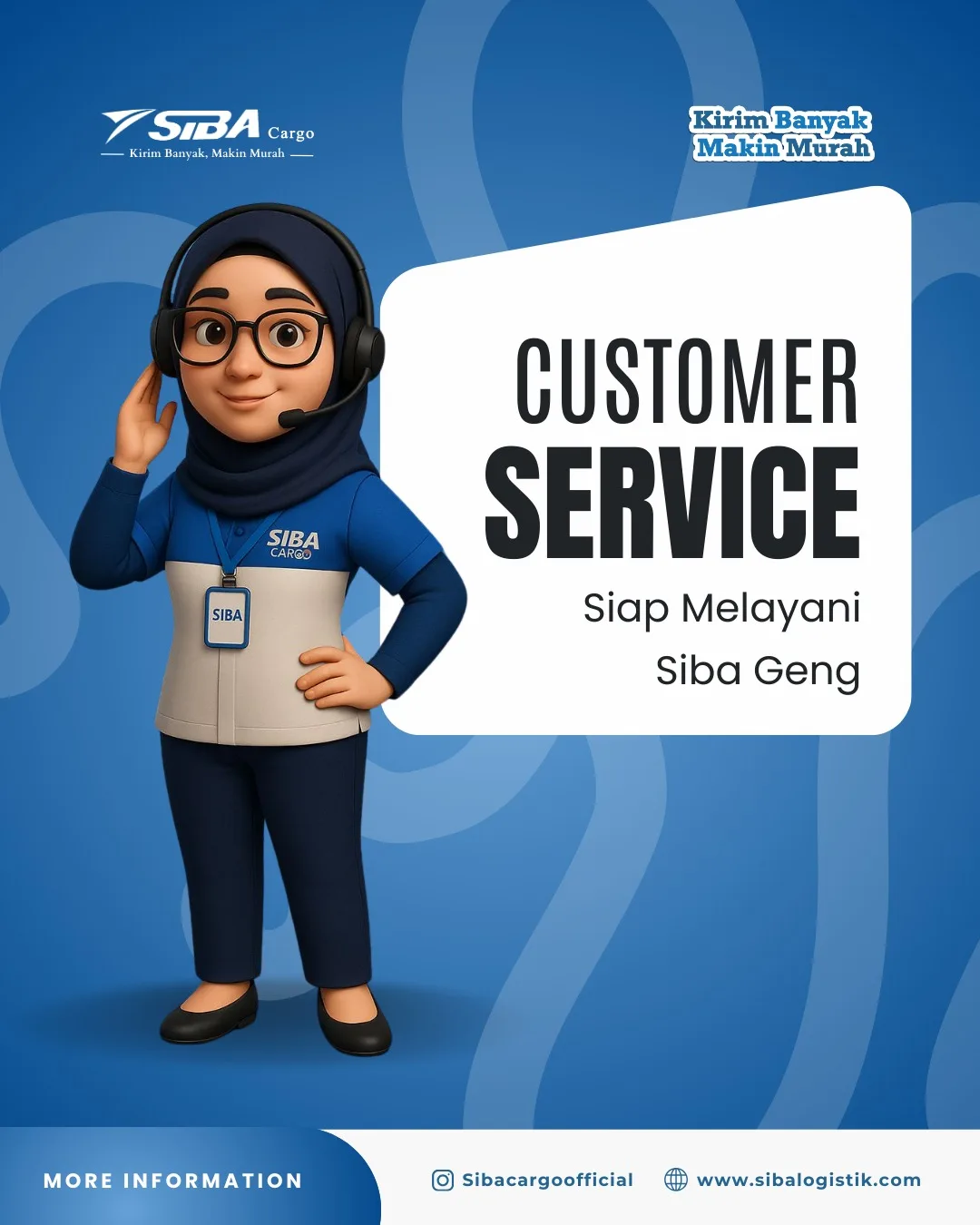 Customer Service Siap Melayani Siba Geng