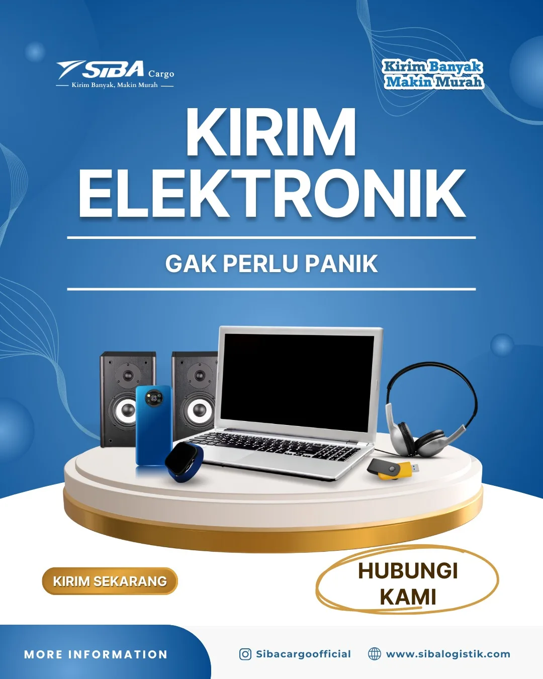 Dengan SIBA Cargo, Kirim Elektronik Gak Perlu Panik!
