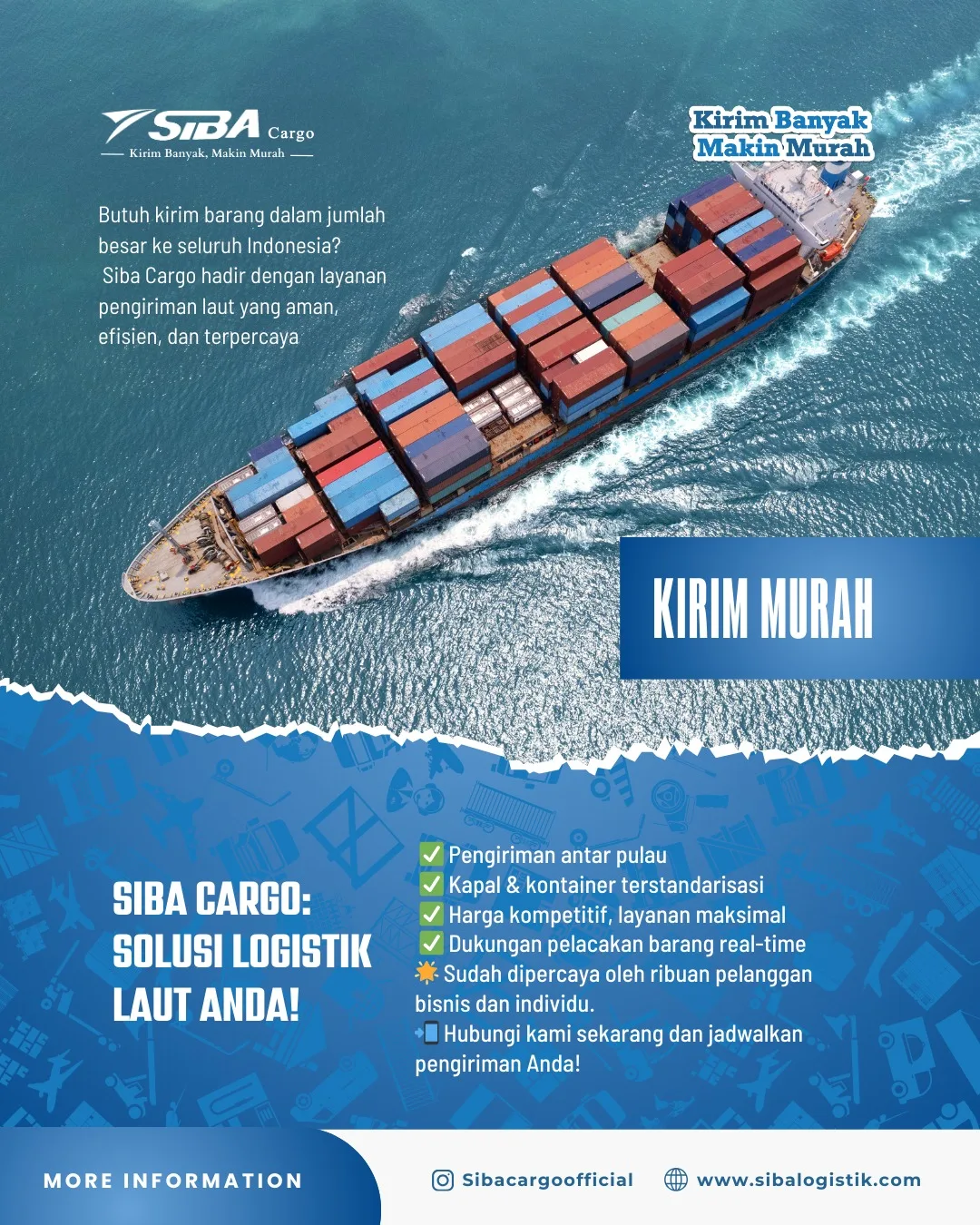 Solusi Logistik Laut Terpercaya untuk Seluruh Indonesia