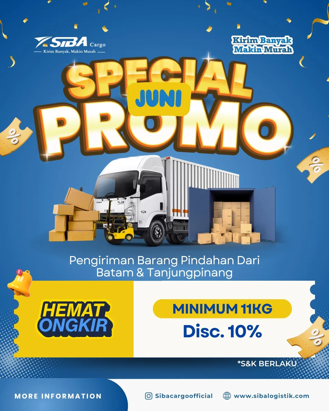 Special Promo Pengiriman Barang Pindahan Batam & Tanjungpinang – Hemat Ongkir Hingga 10%