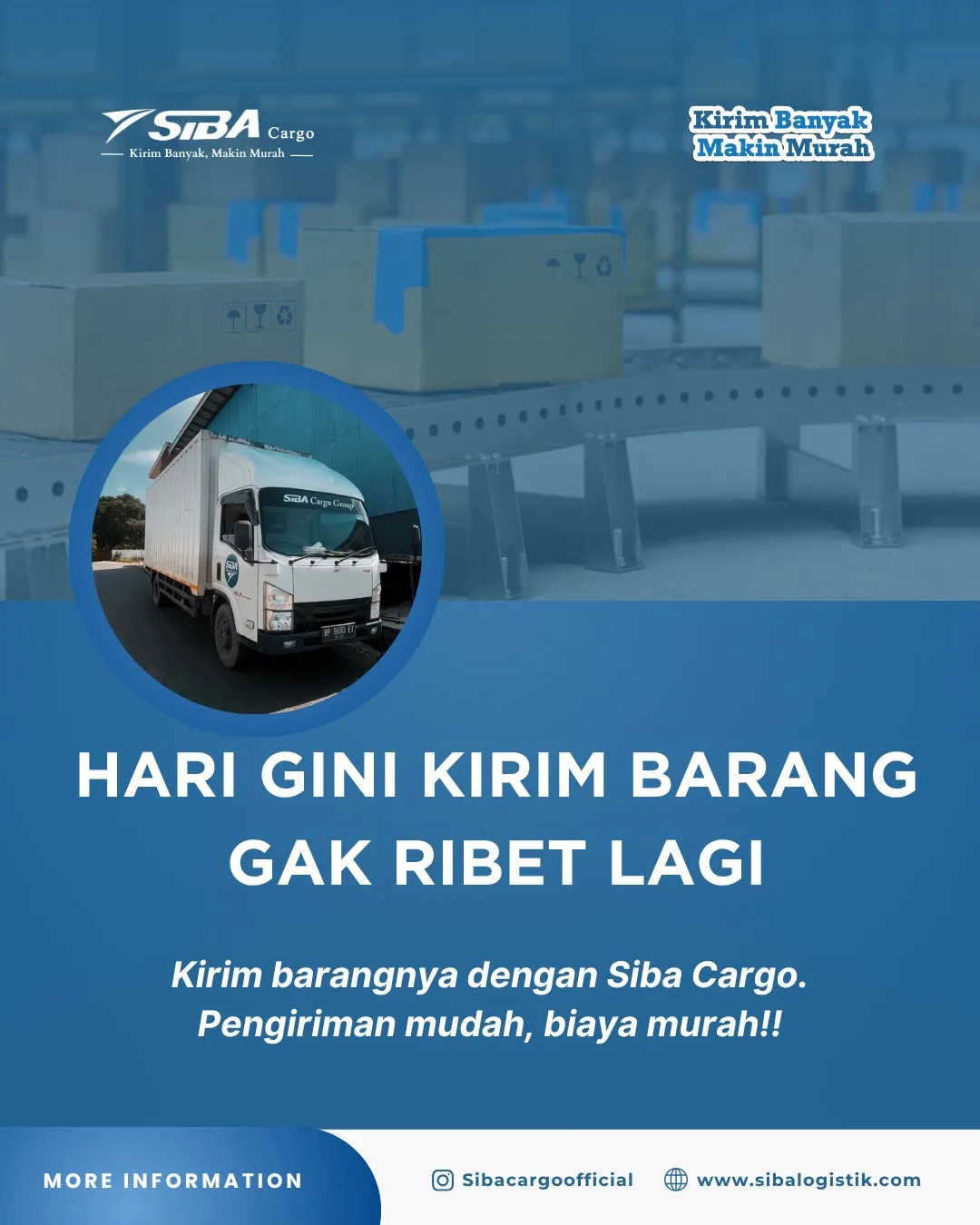 Hari Gini Kirim Barang Gak Ribet Lagi Bersama SIBA Cargo