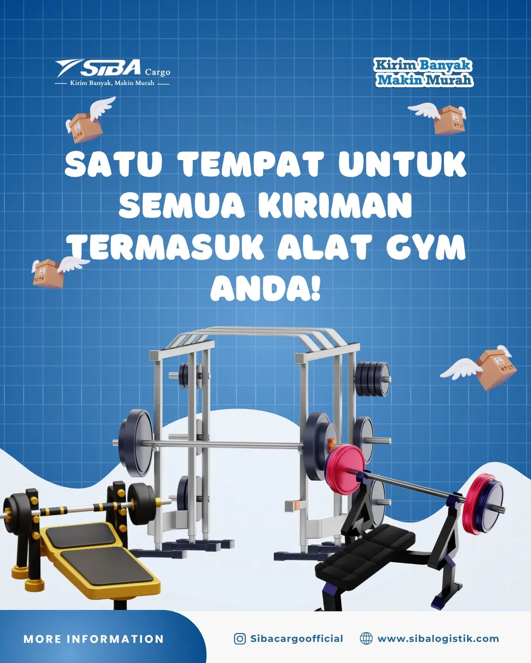 Kirim Alat Gym Aman dan Murah Bersama SIBA Cargo