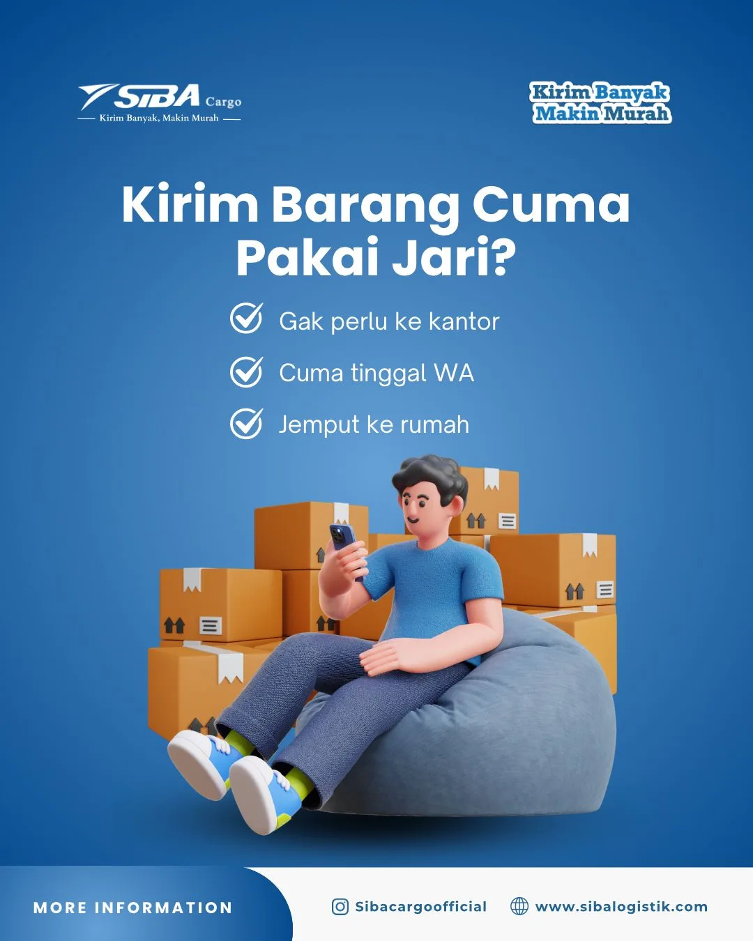 Kirim Barang Cuma Pakai Jari