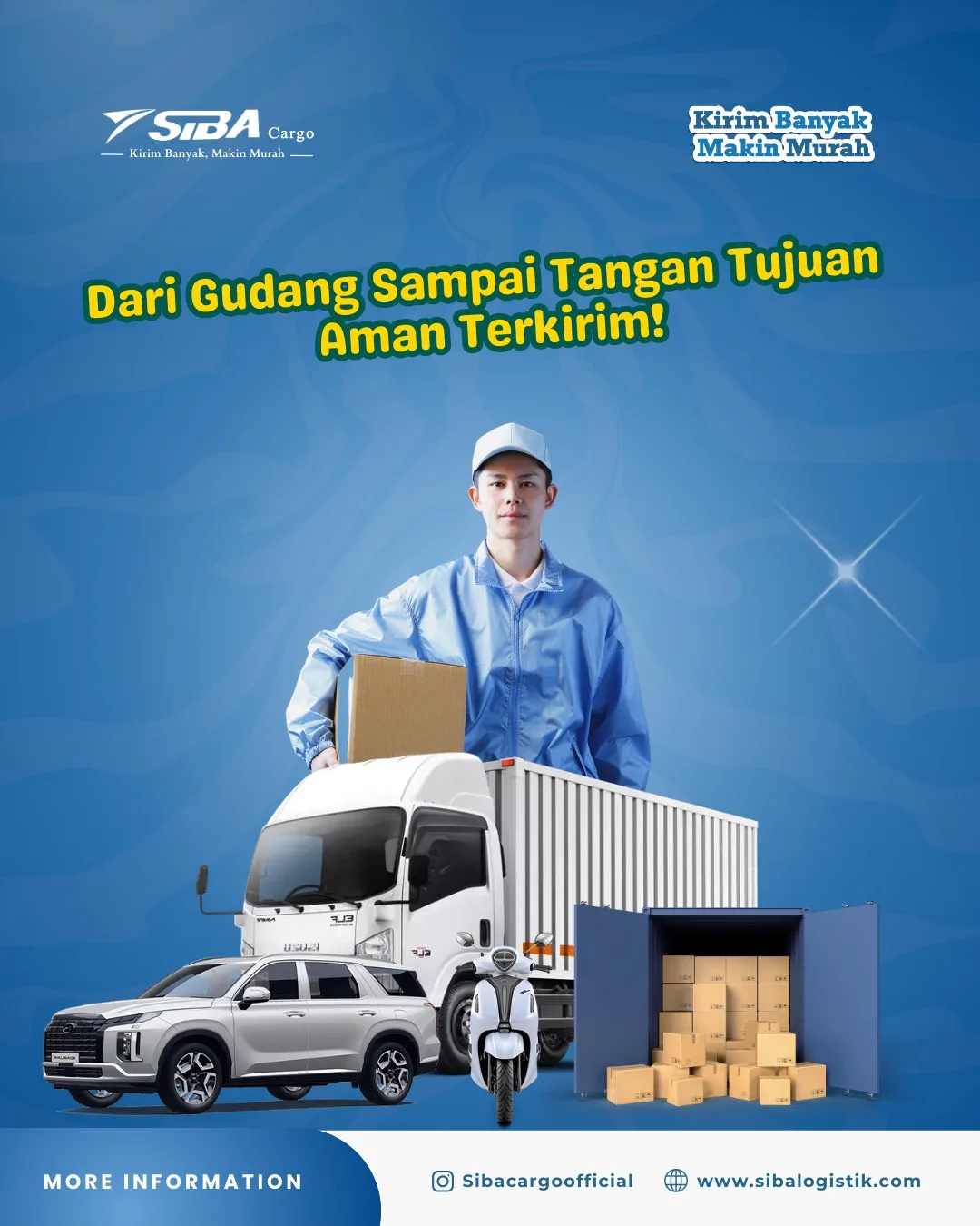 Pengiriman Aman dari Gudang hingga Tujuan