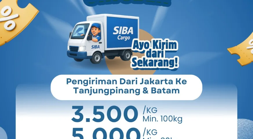 Promo Oktober Pengiriman Barang Cargo Jakarta ke Kepri Area
