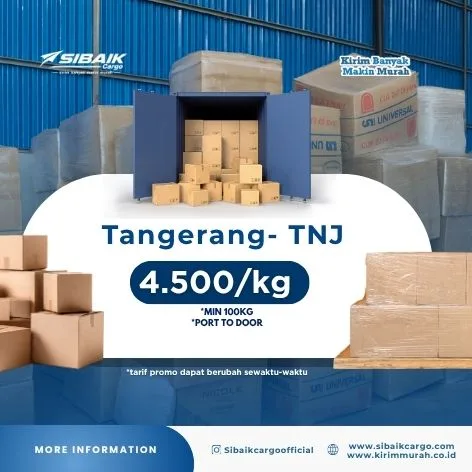 Ekspedisi Pengiriman Cargo Tangerang ke Tanjung Pinang